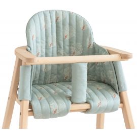 Growing Green - Kussen voor eetstoel - White Gatsby & Antique green