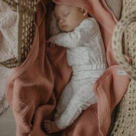Kimono rompertje - Lange mouwen - Stiched bunny