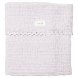 Ledikantdeken lace Elba - Lila