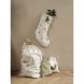 Christmas Sack - Yule Greens Embroidery - Natural