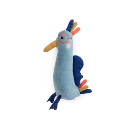 Blauwe vogel rammelaar - toupitis - Moulin Roty